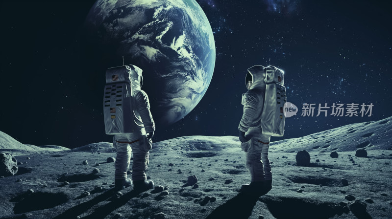 月夜下的地球观测：宇航员的使命