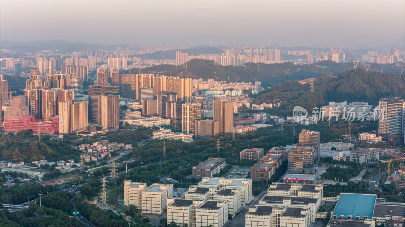 深圳龙华区城市风光