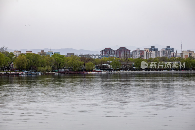 北京什刹海后海公园景点景观