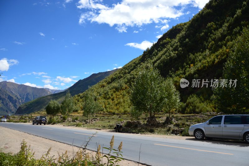 西藏沿路风景