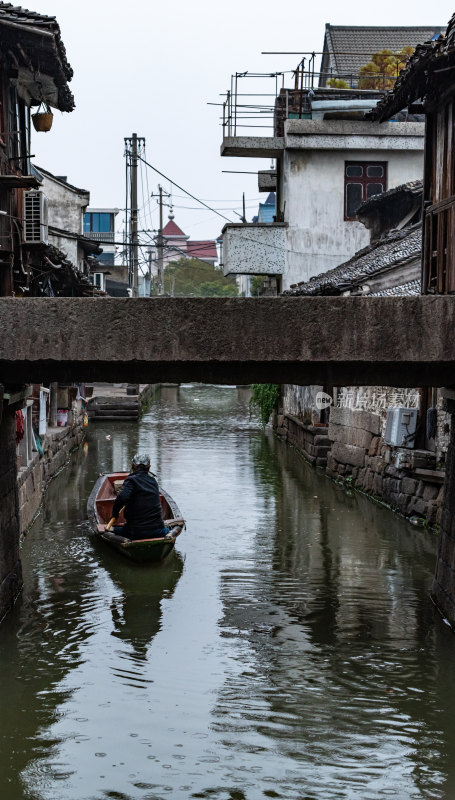 浙江绍兴柯桥安昌古镇景观