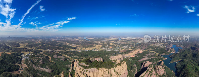 上饶龟山5A景区航拍全景图