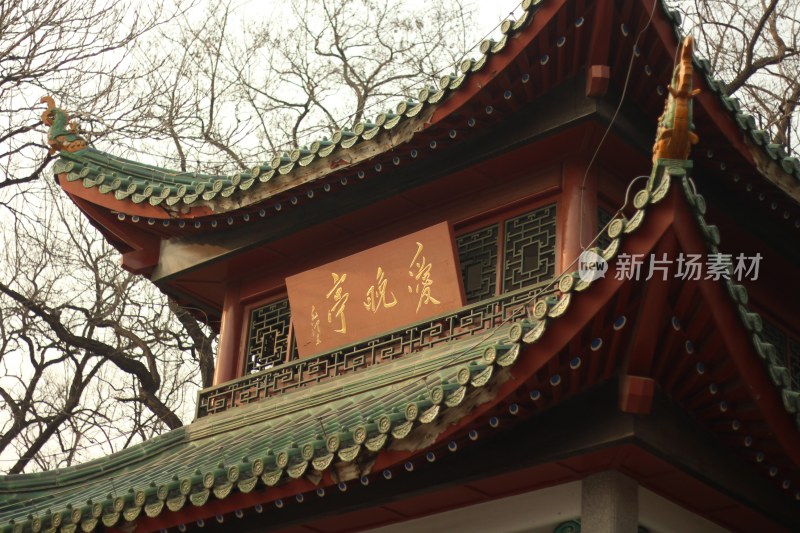 历史古迹传统园林建筑