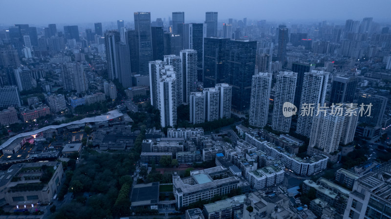 成都夜景航拍