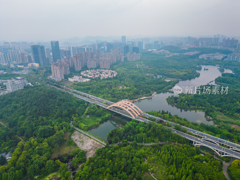 贵阳观山湖区建筑风光