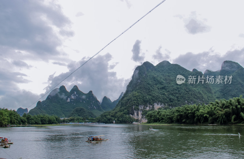 桂林阳朔漓江山水风光