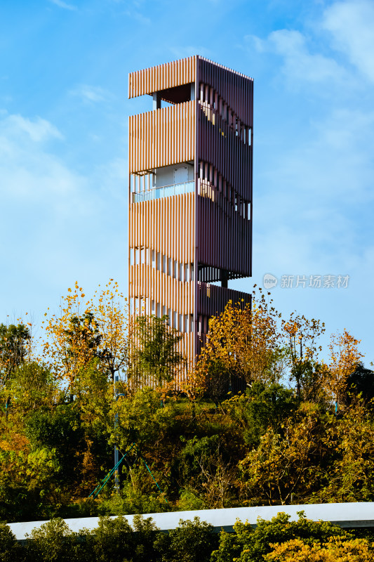 浙江宁波院士中心建筑风景