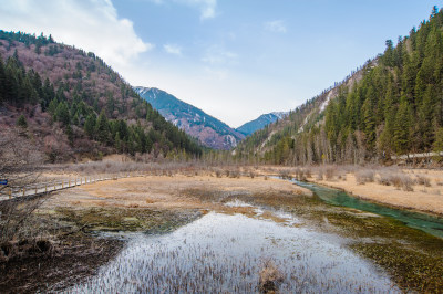 四川九寨沟自然风光