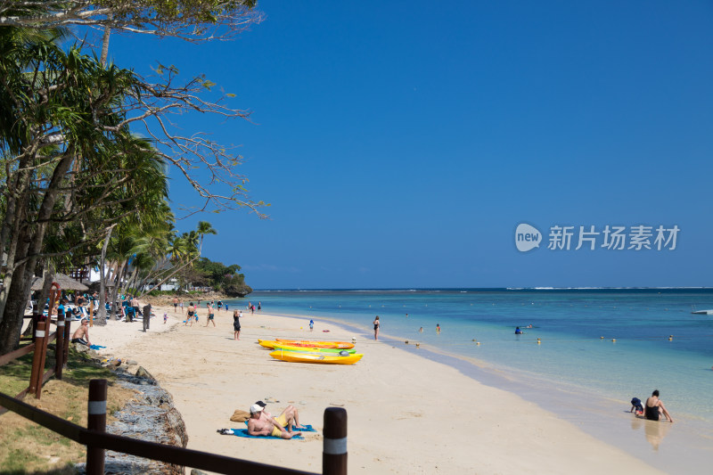 斐济的沙滩