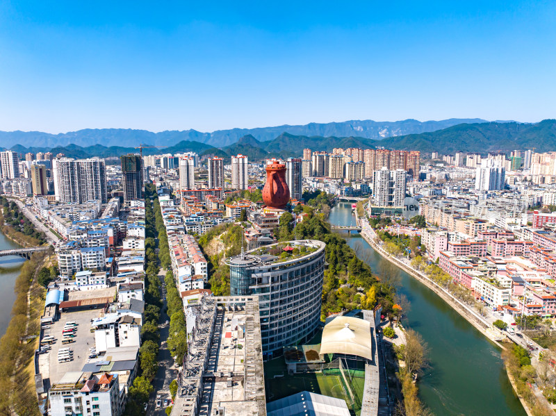 贵州遵义湄潭茶海