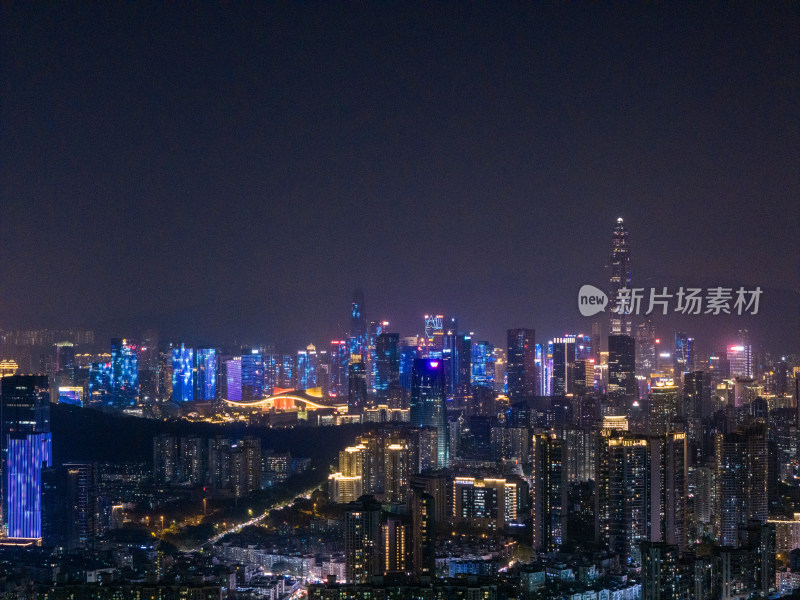 深圳璀璨夜景灯光秀