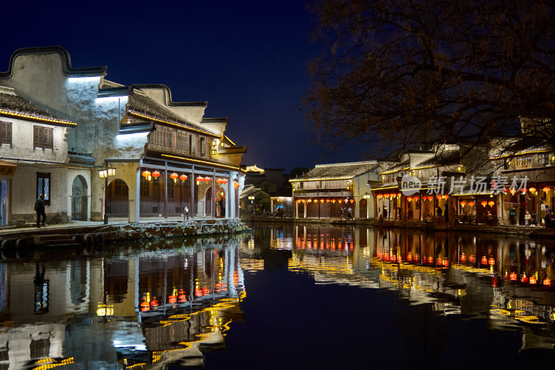 南浔古镇夜景