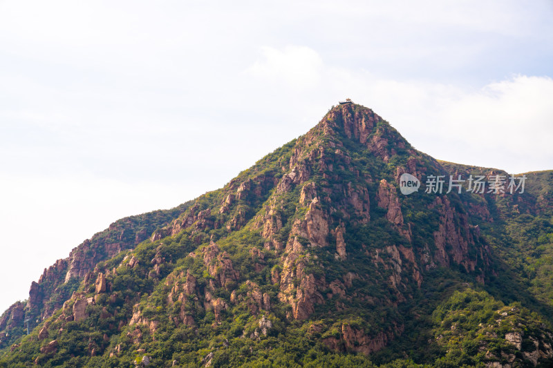 中国河南省伏羲山红石林景区