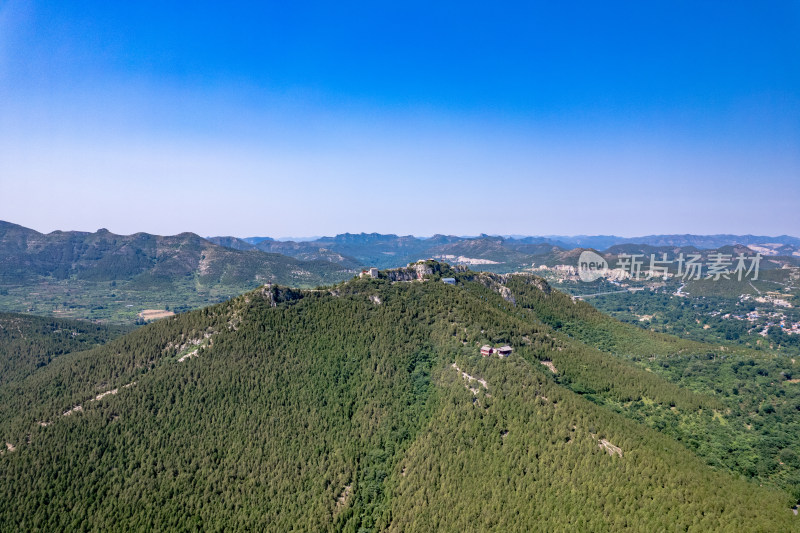 青州云门山5A景区航拍图