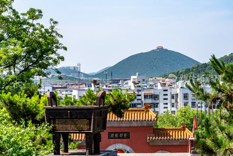 江苏徐州户部山戏马台景点景观