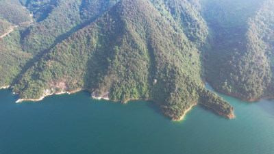 湖南郴州东江湖5A景区航拍图
