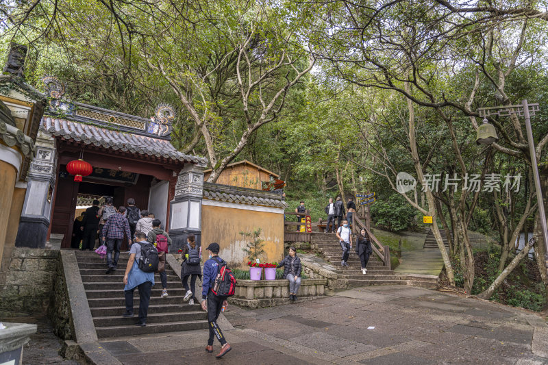 浙江普陀山观音古洞建筑