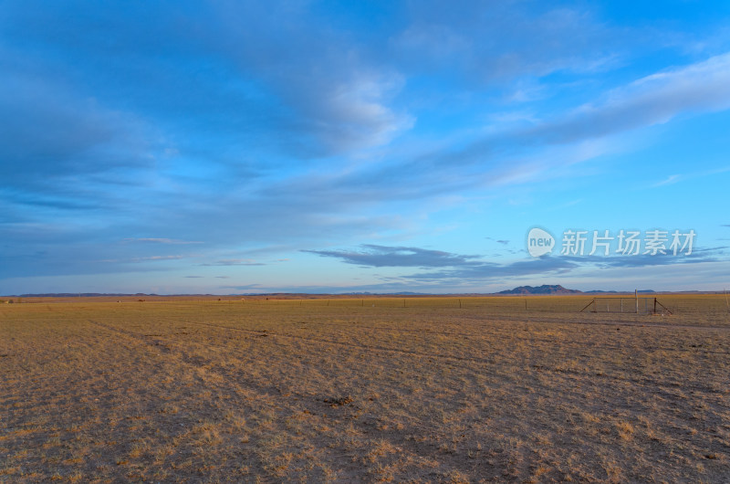 内蒙古巴彦淖尔温根塔拉旅游景区草原牧场