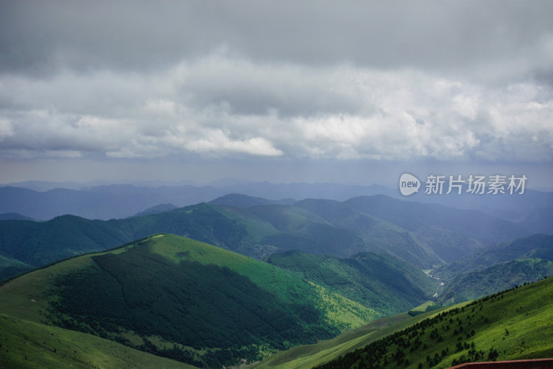 五台山山顶自然风光