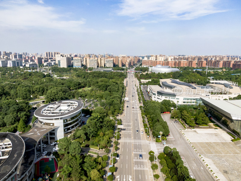 湖南省地质博物馆科技馆航拍