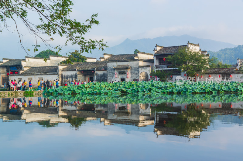 安徽宏村秋天风景