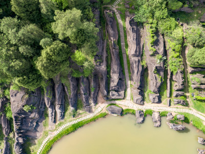 湖南湘西红石林4A景区