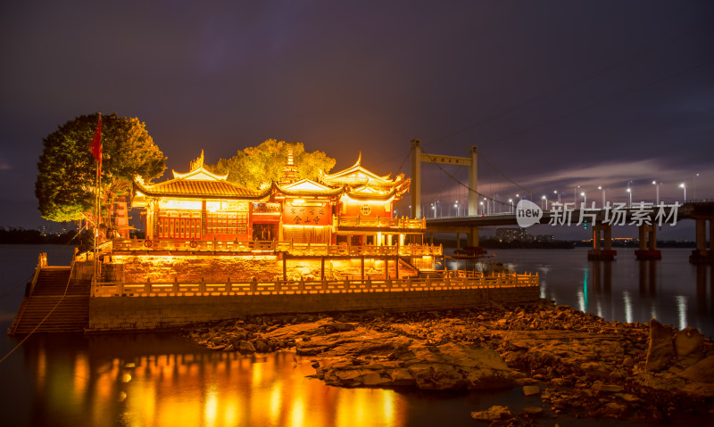 福州金山寺夜景