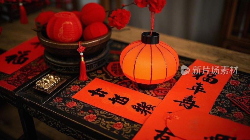 新年春节灯笼中国结福饰品挂件