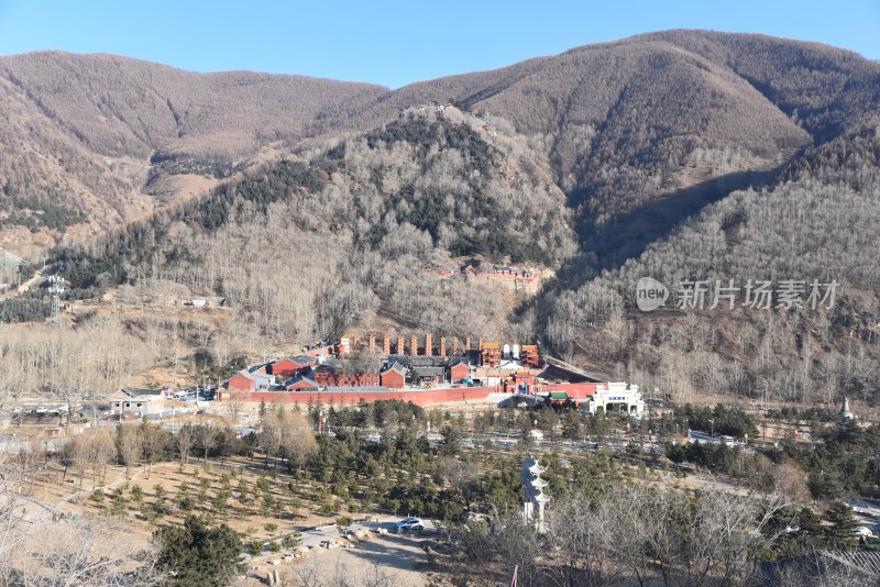 五台山寺庙建筑群