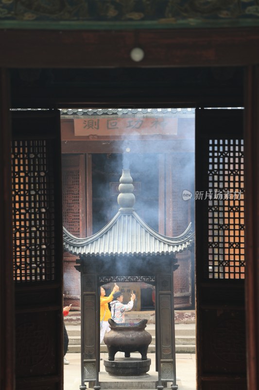 天台国清寺祈福祷告