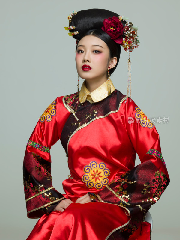 清代女性古装造型清朝古装