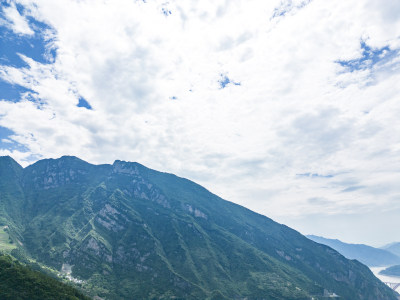 祖国壮丽山河湖北长江三峡风光