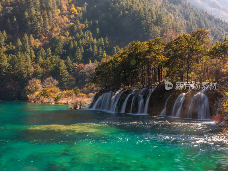 九寨沟秋景