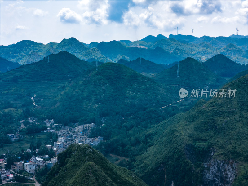 贵州山地光伏喀斯特地貌