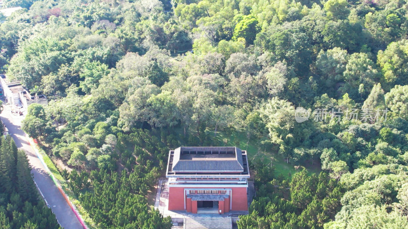 广东中山影视城5A景区航拍