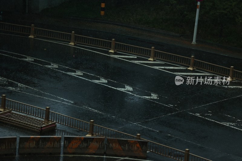 雨 街道 道路 自然 雨滴 下雨 城市