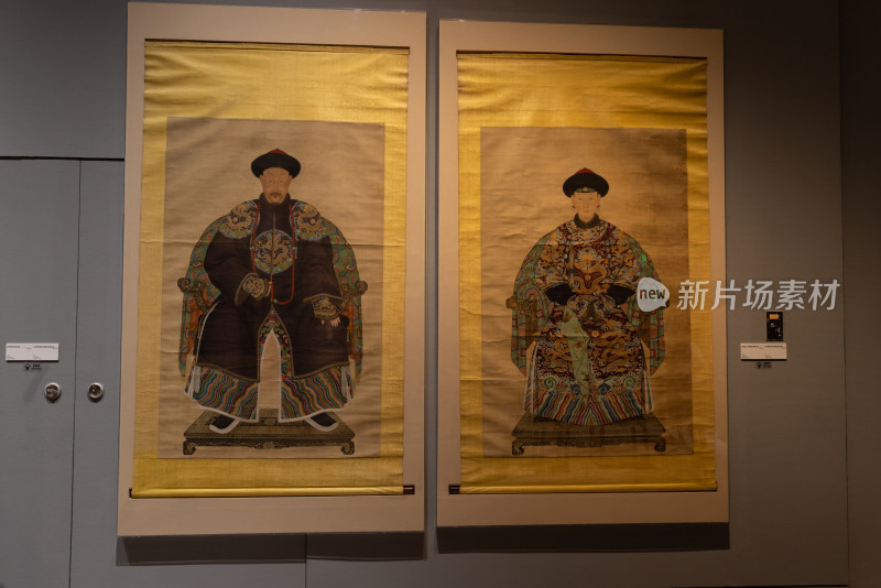 中国工艺美术馆明清祖容像展