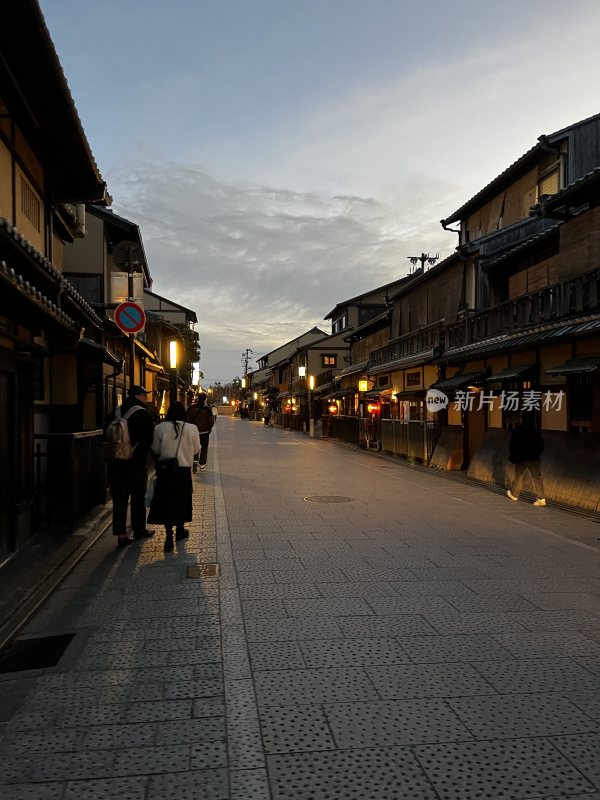 日本京都城市街道