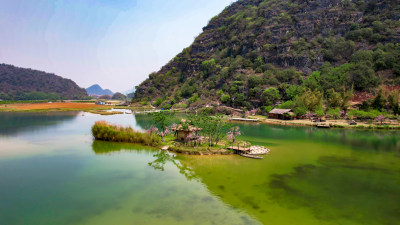 云南普者黑5A景区三生三世十里桃花拍摄点