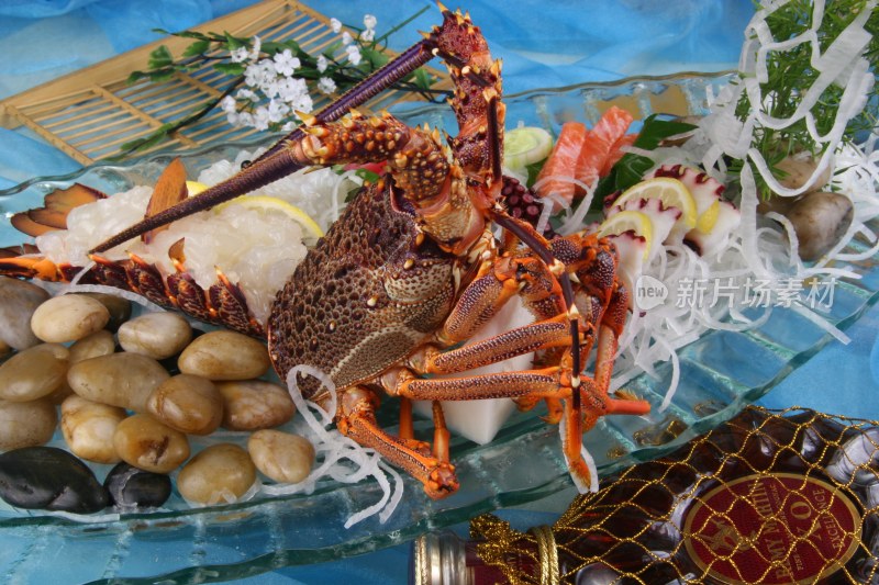 澳洲龙虾刺身拼盘
