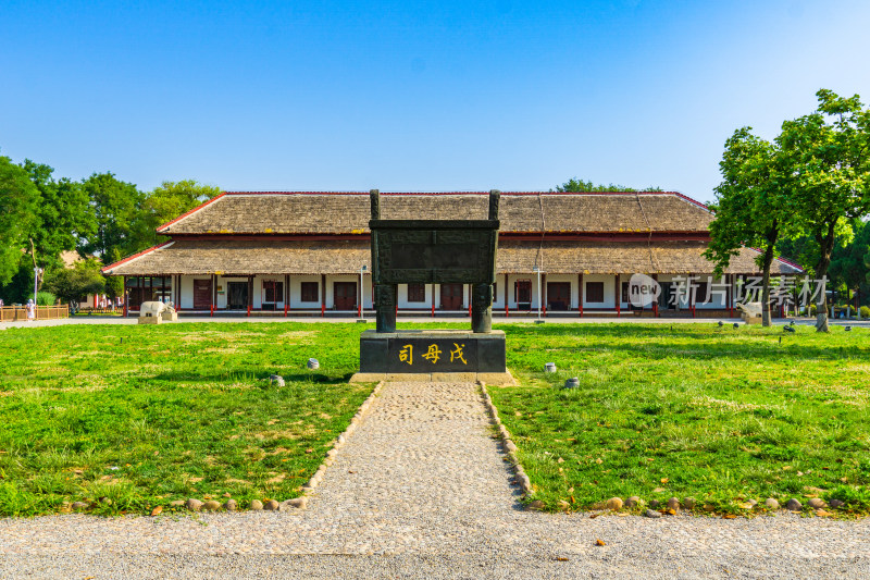 河南安阳市5A景区殷墟宫殿宗庙遗址景区