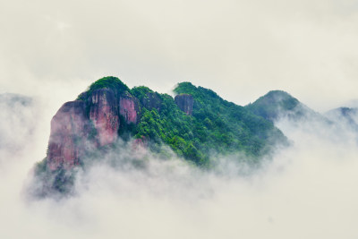 神仙居的云海奇观