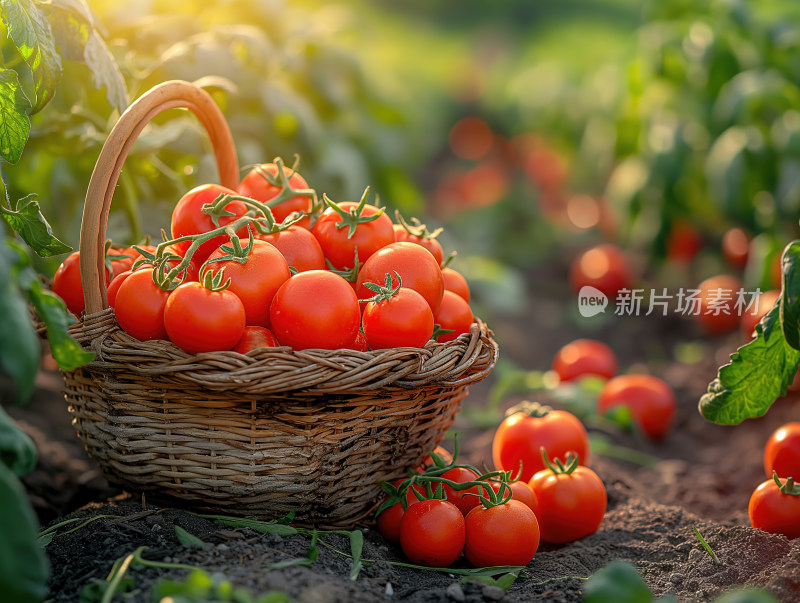 丰收的西红柿