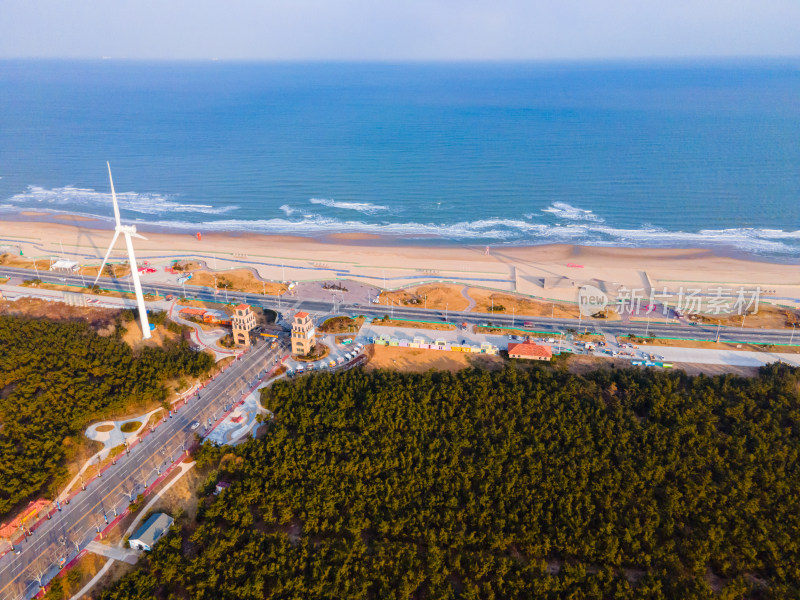 威海那香海森林温泉航拍