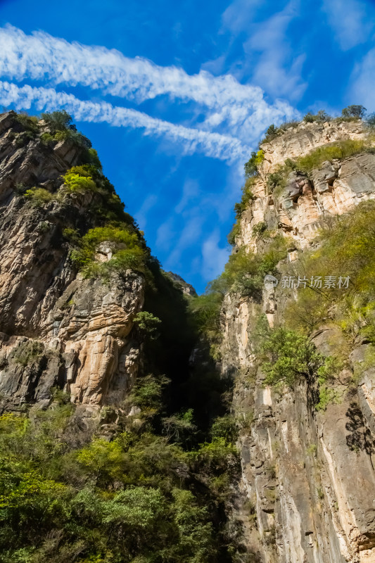 太行山大峡谷的壮丽风光