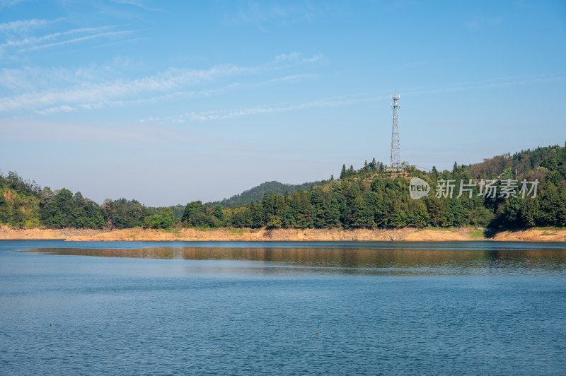 水库水源山水