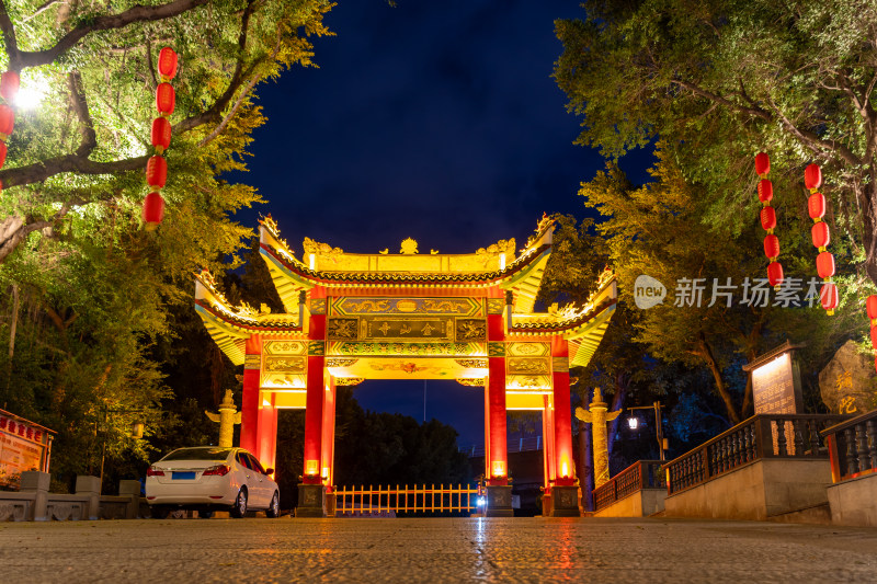 福州金山寺夜景