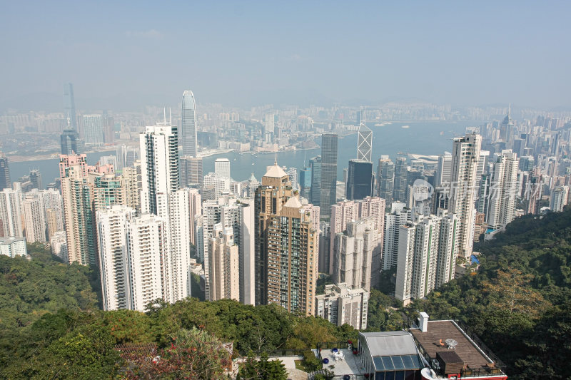 香港太平山全景