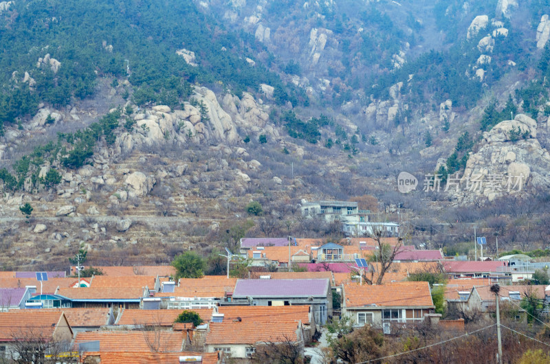 青岛崂山区北九水附近的美丽村落