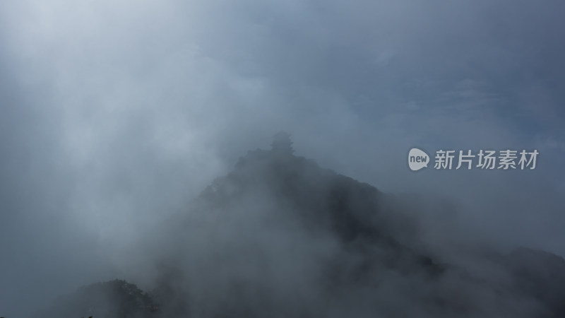 河南王屋山云海航拍